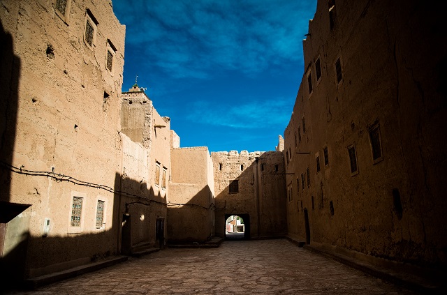 Entrée d'un ksar du sud marocain