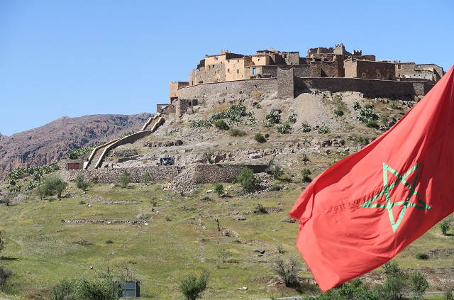 Excursion à Tafraoute, la kasbah de Tizorgane