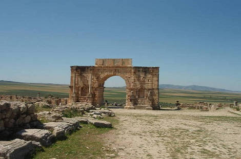 Volubilis nord du Maroc