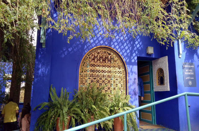 Jarinds de majorelle à Marrakech