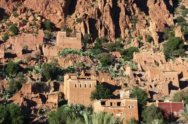 Village berbère de la vallée des Ammeln