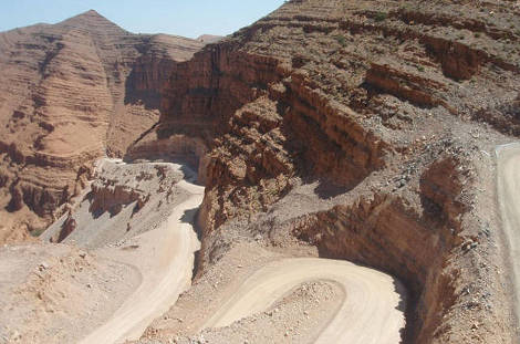 Piste du sud marocain