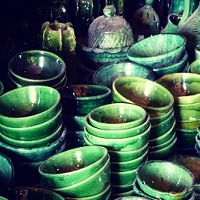 Voyage au Maroc poterie de Tamgroute