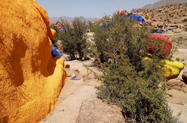 Circuit au Maroc les rochers peints de Tafraoute