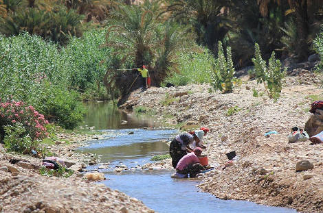 Scène de vie au Maroc