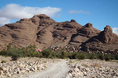 Tadakoust village de l'anti-atlas