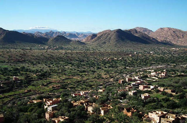 Vallée des Ammeln à Tafraoute