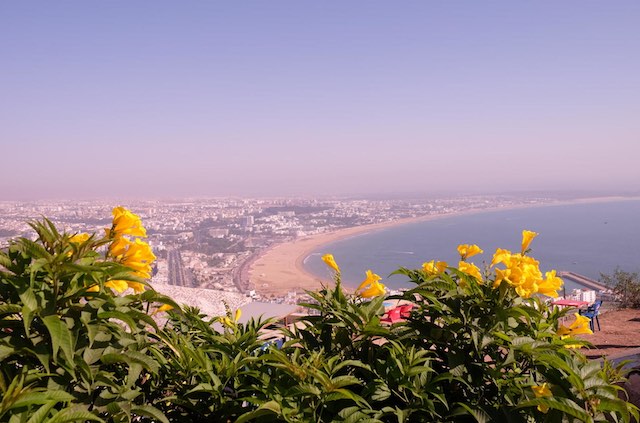 Vue sur corniche Agadir