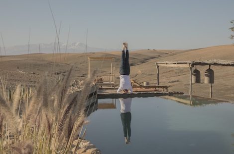 Yoga désert d'Agafay